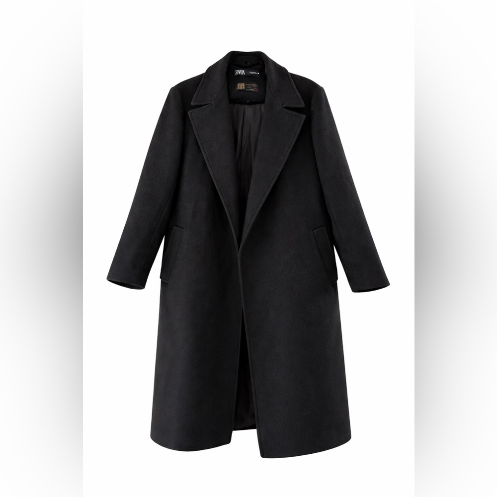 Zara Classic Black Trench Coat